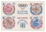 Monaco 1972 Mi 1045/48 block of 6 MNH - Jocurile Olimpice vara, Munchen, Nestampilat