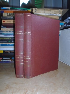 DIMITRIE CANTEMIR - ISTORIA IMPERIULUI OTOMAN * 2 VOL. , BUCURESCI , 1876-1878 foto