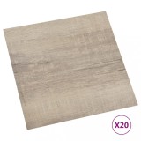 Cumpara ieftin Placi de pardoseala autoadezive 20 buc. gri taupe, PVC, 1,86 m&sup2;