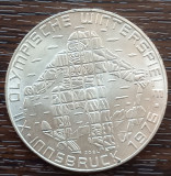 (A18) MONEDA DIN ARGINT AUSTRIA - 100 SCHILLING 1976,JOCURILE OLIMPICE INNSBRUCK, Europa