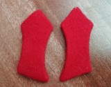 C7 14 - petlite militare - comunism - rosu infanterie - piesa colectie