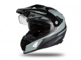 Casca cu viziera Enduro ATV UFO Aries Black Gray Matt