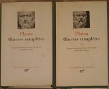 OEUVRES COMPLETES VOL.1-2 (PE HARTIE VELINA SUBTIRE, DE BIBLIE)-PLATON