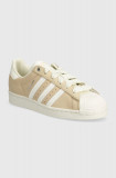 adidas Originals sneakers din piele Superstar W culoarea bej, IE3039