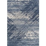Covor Premium Egiptean Model Toscana 4L, Marime 80 x 150 cm, Albastru, Gri, Inaltime Fir 10 mm, Antialergic, Polipropilena, Living, Dormitor, Sufrager