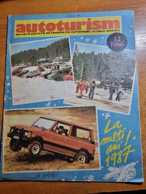 autoturism decembrie 1986-opel omega,interviu mihai fotino,karting,aro 24 si 10 foto