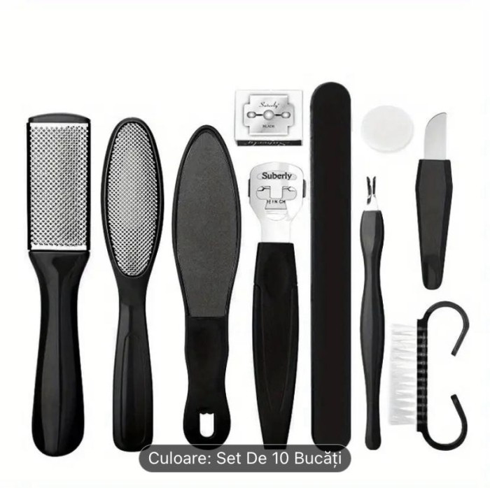 Set 10 piese Profesional Pedichiura