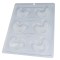 Forma pentru ciocolata BWB 9575, 18.5 X 24 cm, plastic, silicon, transparent