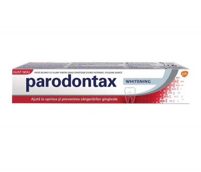 Pasta de Dinti Whitening Parodontax 75 mililitri Glaxosmithkline foto