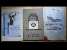 Trei romane Roberto Bolano v foto si/sau prezentare