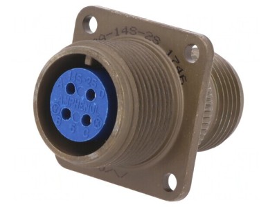 Conector Circular Aluminiu 14S 97-3100A-14S-2S foto