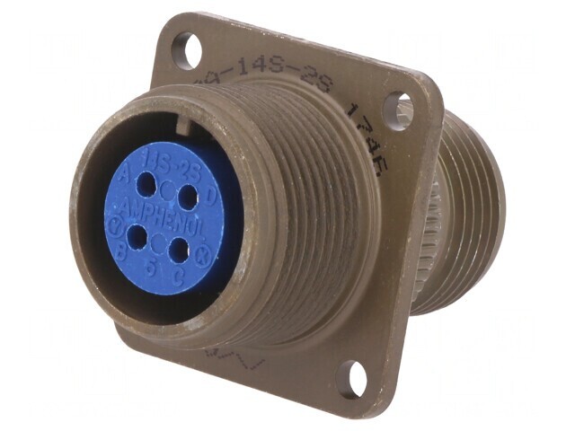 Conector Circular Aluminiu 14S 97-3100A-14S-2S
