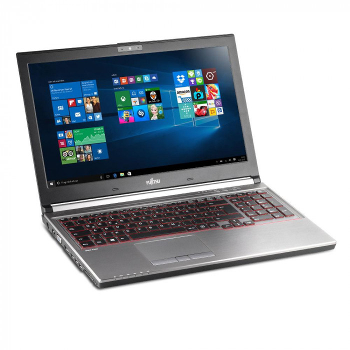 Laptop refurbished, Procesor I7 4810MQ, Memorie RAM 16 GB, SSD 256 GB, Placa video NVIDIA QUADRO K1100M, Webcam, Ecran 15,6 inch, grad A+, FUJITSU CEL