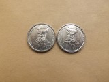 Romania Lot nr. 9 - 2 x 100 Lei 1992 ( variante)