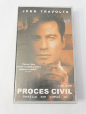 Caseta video VHS originala film tradus Ro - Proces Civil foto