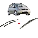 Cumpara ieftin Set 3 stergatoare TOYOTA COROLLA Verso (_E12_) 2001-2004, pentru parbriz si luneta, Bosch Twin