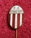 Insigna (model vechi) fotbal - STOKE CITY FC (Anglia)