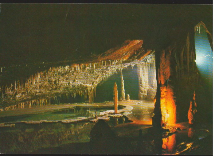 CPI B13223 CARTE POSTALA - PESTERA TOPOLNITA, JUD. MEHEDINTI. LACUL DE CLESTAR