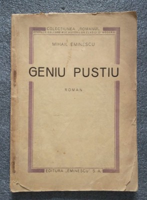 Mihail Eminescu - Geniu pustiu foto