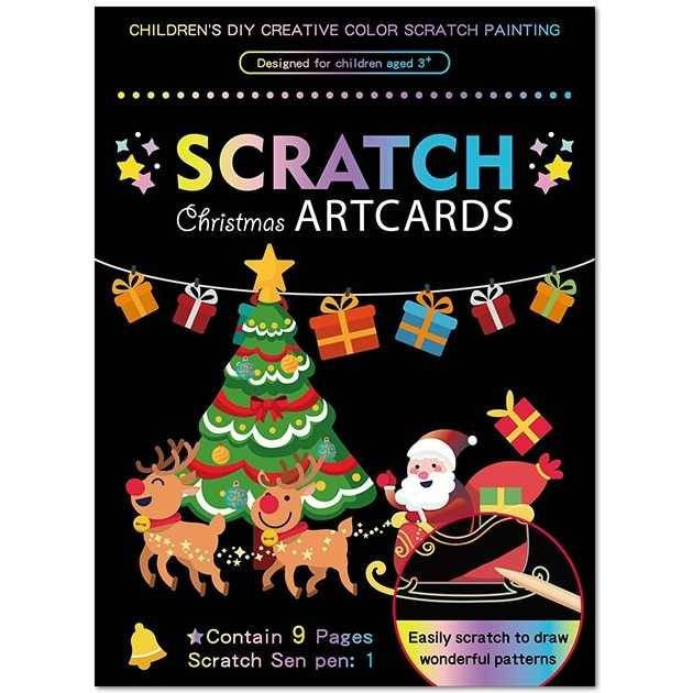 Set 9 planse razuibile Scratch ArtCards Bambinice BN047