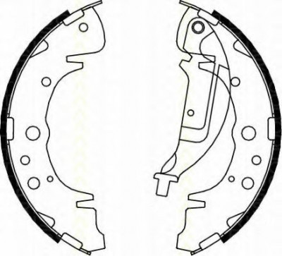 Set saboti frana HYUNDAI SANTA FE I (SM) (2000 - 2006) TRISCAN 8100 10019 foto