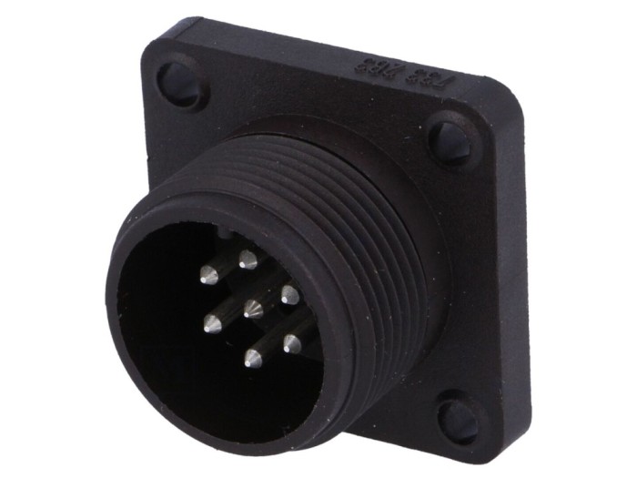 Conector circular soclu IP67 7 pini