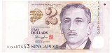 Singapore 2 Dolari 2015 P-46g UNC