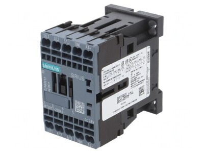Contactor 3P NO 24VDC 12A 690V 3RT2017-2BB41 foto