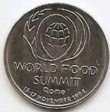 Romania 10 Lei 1996 (comemorativa: World Food Summit - Roma) KM-126 UNC !!!