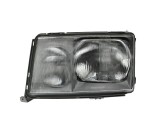 Far Mercedes Clasa E W124 (Sedan/Coupe/Cabrio/Combi) 1990-1992 DEPO partea Stanga, tip bec H3+H4, reglare pneumatica,