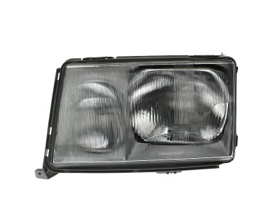 Far Mercedes Clasa E W124 (Sedan/Coupe/Cabrio/Combi) 1990-1992 DEPO partea Stanga, tip bec H3+H4, reglare pneumatica, foto