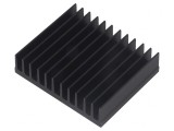 Radiator Negru cu Aripioare 50mm x 59,69mm