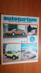 revista autoturism noiembrie 1990 foto