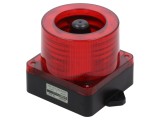 Semnalizator LED Roșu 10-30VDC IP66