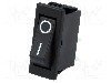Intrerupator OFF-ON, 2 pozitii, SPST, BULGIN - C1300ALMBB602AW