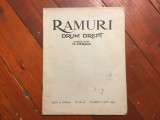 Revista Ramuri Drum Drept anul XVIII nr 18-19 / 15 septembrie - 1 octombrie 1924 !