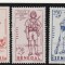 Senegal , Colonii franceze 1941 - Omnibuse , Apararea tarii , serie 3 valori, dantelate , MNH , Mi.192-194