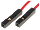 Cablu de conectare KAMAMI Roșu 250mm Set 10 buc. 1 pin Accesorii Kituri Dezvoltare