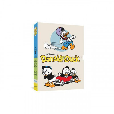 Walt Disney&amp;#039;s Donald Duck Gift Box Set: Ghost Sheriff of Last Gasp (Vol. 15) and Secret of Hondorica (Vol. 17) foto