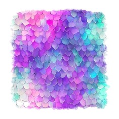 Sticker decorativ Abstract, Multicolor, 55 cm, 11275ST foto