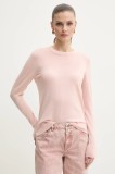 MICHAEL Michael Kors pulover de lana femei, culoarea roz, light