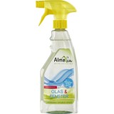 Solutie curatat sticle ferestre AlmaWin ecologic fara urme pulverizator concentrat