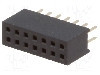 Conector 14 pini, seria {{Serie conector}}, pas pini 1.27mm, CONNFLY - DS1065-03-2*7S8BV foto