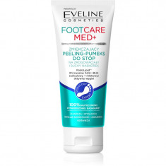 Eveline Cosmetics Foot Care Med exfoliant delicat si hidratant pentru picioare 100 ml