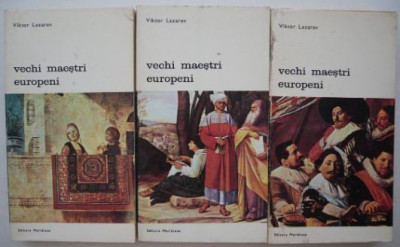 Vechi maestri europeni (3 volume) - Viktor Lazarev foto