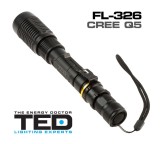Lanterna TED YM-326 10W 1LED zoom metal IP65