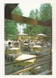 RF86 - Carte Postala - Buzias, restaurant-gradina, necirculata