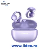 Casti Bluetooth 5.4 cu Microfon Noise Cancelling, IPX5 Waterproof, Smart Touch Control - Ugreen HiTune S3 True WS209 (55430) - Purple
