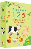 Povesti de la ferma. Poppy si Sam. 1, 2, 3. Carti de joc cu numere