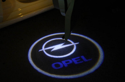 Holograme led logo Opel(cu baterii) set 2 bucati foto